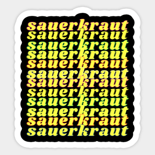 Sauerkraut Sticker